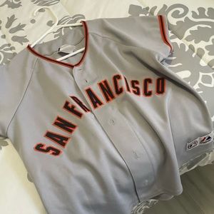 San Francisco Giants Majestic Women’s Cool Base Jersey – Gray